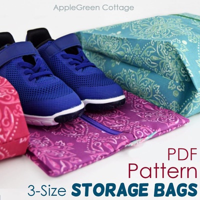 Expandable Storage Bag In 3 Sizes