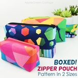 BOXED! Zipper Pouch Pattern