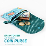 Zip Pocket Coin Purse Pattern