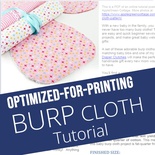 BURP Cloth - Printable Tutorial PDF