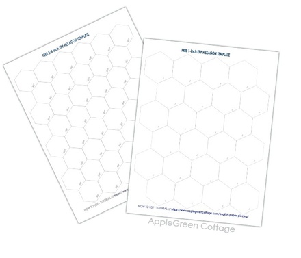 English Paper Piecing Templates