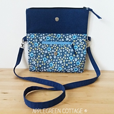 Sophia Fold-Over Clutch And Crossbody Bag Pattern
