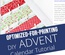 Diy Advent Calendar - Printable Tutorial PDF
