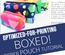 BOXED Zipper Pouch In 2 Sizes - Printable Tutorial PDF